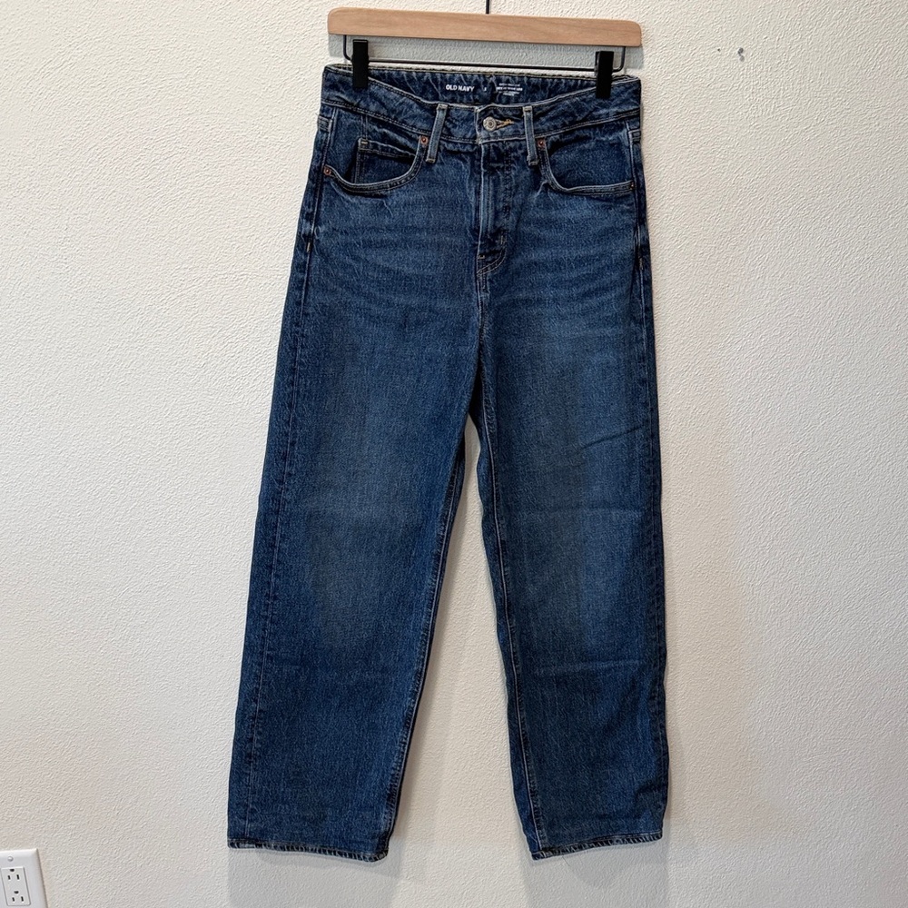 Old Navy Sky-Hi Wide Leg Jeans
